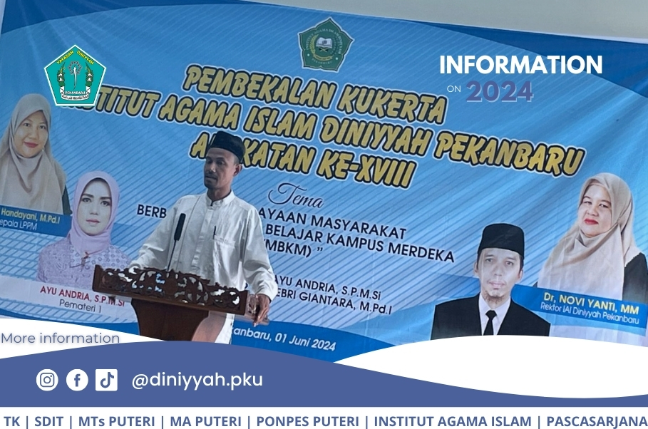 Institut Agama Islam(IAI) Diniyyah Pekanbaru Gelar Pembekalan KUKERTA